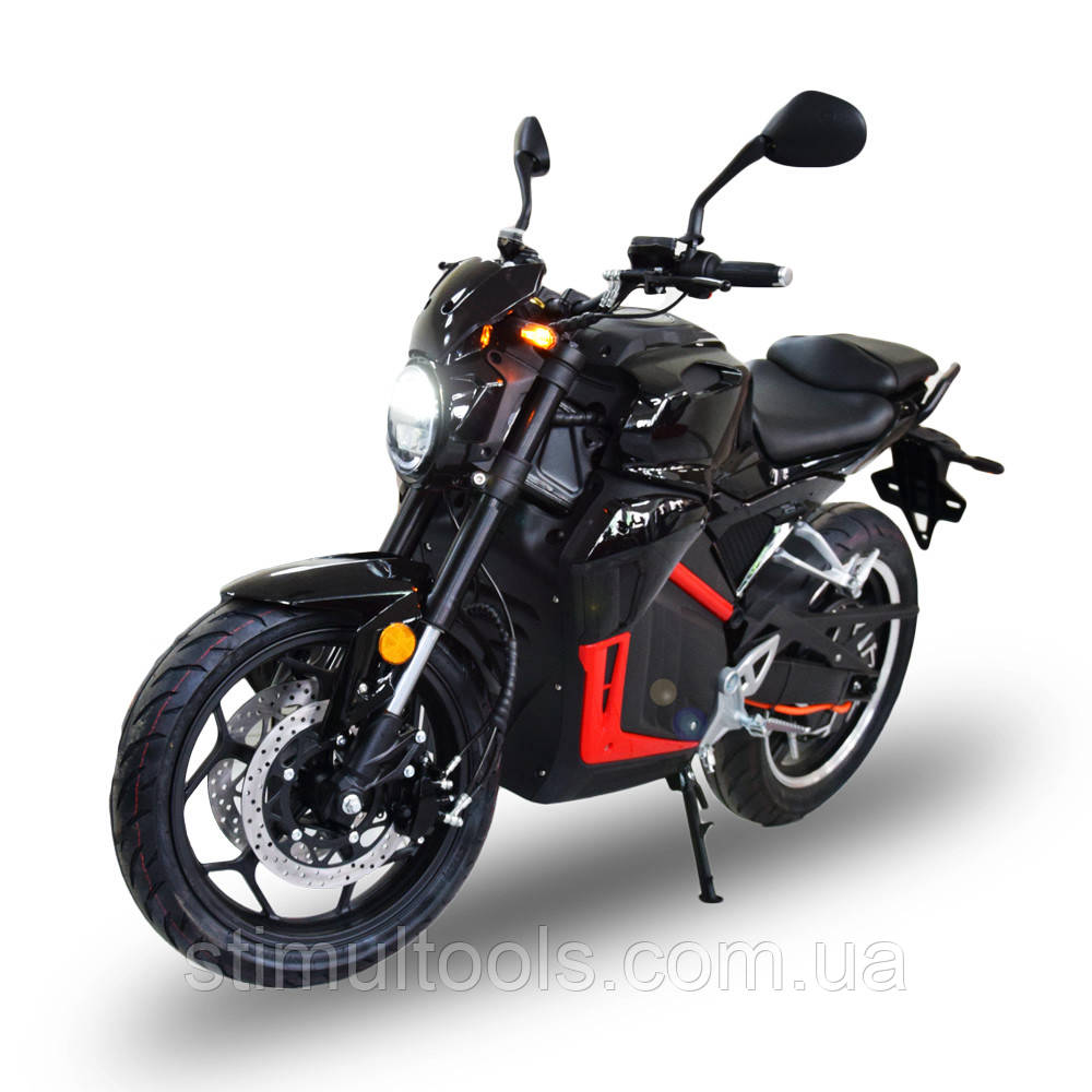 Електроскутер V9 Wuxi Electric 3000W 72V 52Ah black, фото 1