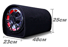 Автомобільний Активний сабвуфер бочка Xplod 300W 8" + Bluetooth, фото 3
