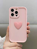 Чохол для iPhone 14 PRO MAX 3D Love Case: Pink