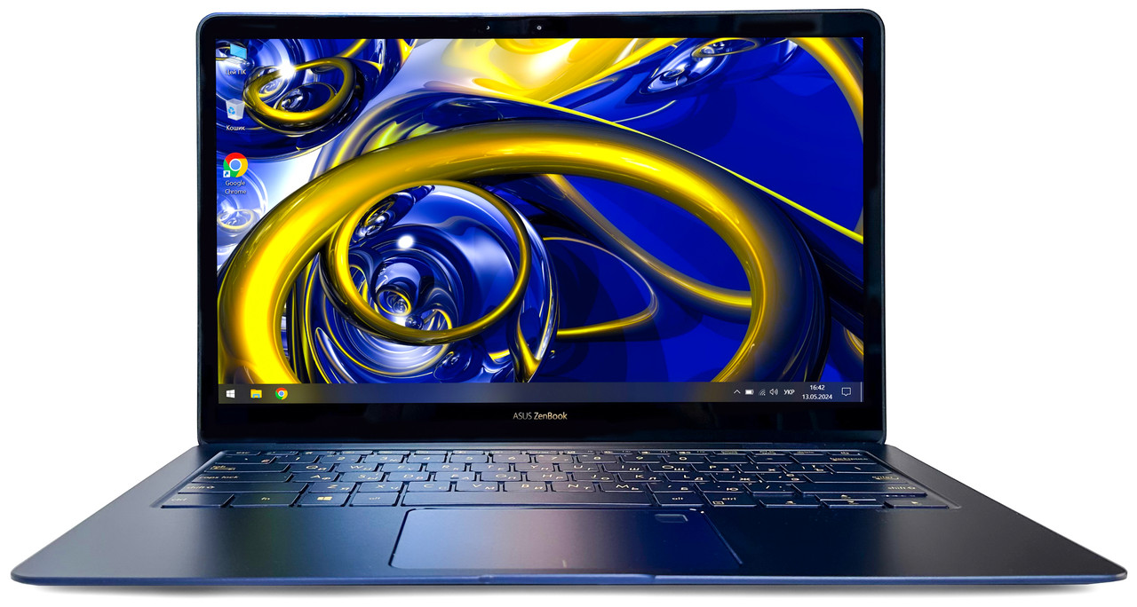 Ноутбук Asus ZenBook 3 Deluxe UX490UA: Core i7-8550U / RAM 16 ГБ / SSD 512 ГБ / Intel UHD / 14"