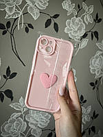Чехол для iPhone 14 Plus 3D Love Case: Pink