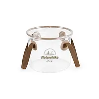 Відро складане Round bucket PVC Transparent 20л