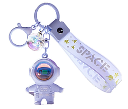Брелок "Космонавт", фіолетовий