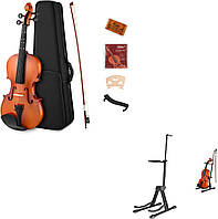 СТОК! Подставка для скрипки Eastar 3/4 с держателем для смычка