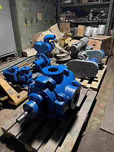 Насос ВВН1-25 вакуумний водокільцевий  насос з електродвигуном