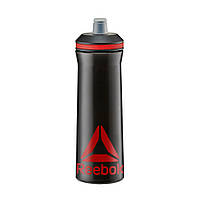Пляшка для води Reebok RABT-12005BK чорний/червоний 0,75 л