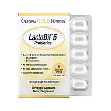 LactoBif 5 Probiotics - 60 veg caps