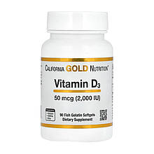 Vitamin D3 50mcg (2000IU) - 90 softgels