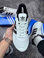 Кроссовки Adidas white хорошего качества стильные мужская обувь Adidas zx black white мужские весна-лето