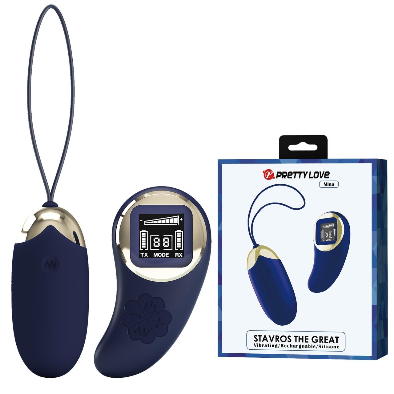 Віброяйце PRETTY LOVE  Mina-10 vibration functions 9 speed levels, Wireless remote control Кітті