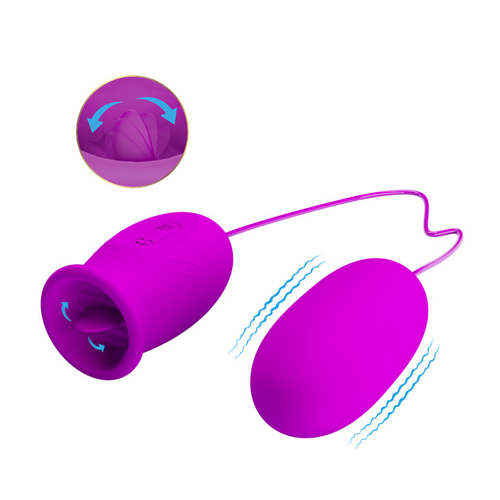 Віброяйце PRETTY LOVE DAISY EGG Purple Кітті
