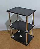 Косметологічний столик на коліщатках, мобільний візок на колесах, етажерка для косметолога, перукаря, фото 2