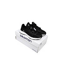 Качественные брендовые повседневные мужские кроссовки Salomon X ultra черные_TT