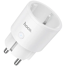 Розумна Wi-Fi розетка HOCO AC16 |2400W, 10A, 2.4Ghz| Білий