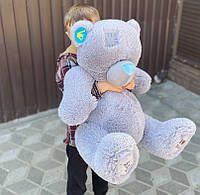 Мягкая игрушка мишка Тедди большой 100см мягкий плюшевый медведь ФОТО РЕАЛЬНЫЕ