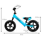 Велобіг велосипед Kidwell REBEL Blue, фото 6