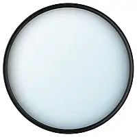 ІКЕА SVARTBJORK Декоративне опукле дзеркало, чорне, 41 см 80517122