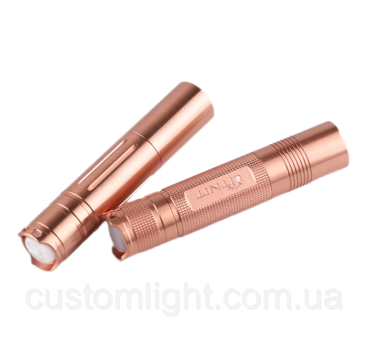 Convoy S2+ Nichia 519A 4500K 5000mA Biscotti, мідний корпус