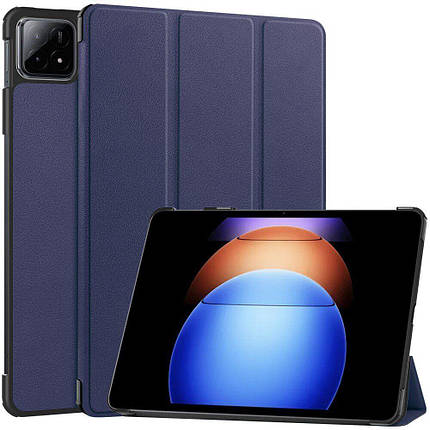 Чохол книжка Crazy Horse на Xiaomi Pad 6S Pro (12.4") / синій, фото 1
