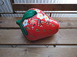 Садова фігура полуниця керамічна велика, фото 3
