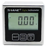Кутомір електронний інклінометр Shahe 5415-90 на магнітній основі, B-4*90°, похибка ±0,2°, фото 2