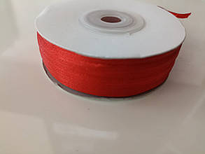 Стрічка атласна 3мм червона
