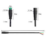 Роз'єм тонкий папа-мама 5 пін 1 метр, фото 4