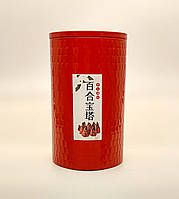 Китайский связанный чай Дянхун черный улун золотые иглы 100г, Премиум Юннань в красной банке