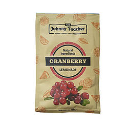 Лимонад Журавлиний Морс Johnny Teacher концентрований порційний, в стіках - 50 грам