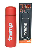 Термос TRAMP 0.75 л Красный, Пищевый термос из нержавеющей стали для военных и туристов MIVAX