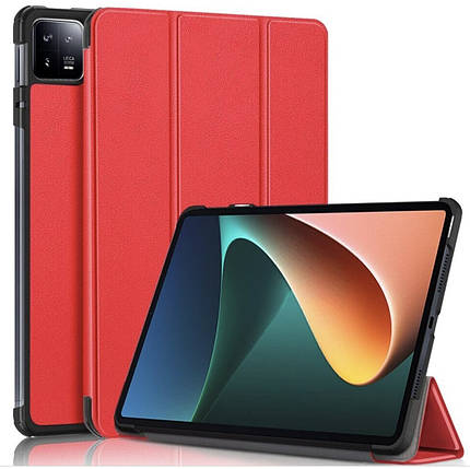 Чохол книжка Crazy Horse на Xiaomi Pad 6S Pro (12.4") / червоний, фото 1