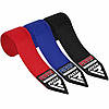 Бинти для боксу RDX RB Hand Wraps Combine 3 пари Red,Black,Blue (4.5м.), фото 3