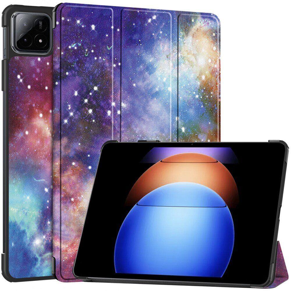 Чохол книжка Crazy Horse на Xiaomi Pad 6S Pro (12.4") / космос