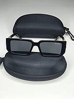 Модные повседневные очки от солнца Prada. Стильные брендовые солнцезащитные летние очки прада
