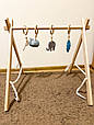 Стійка-тренажер дерев'яна Baby Gym (бейбі джим), фото 2