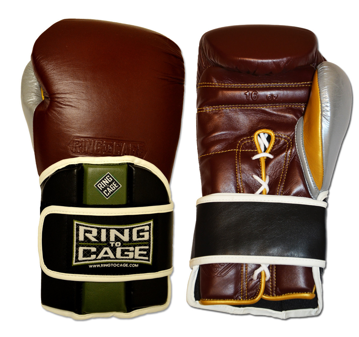 Манжети для боксерських рукавичок RING TO CAGE Lace-up Gloves Elastic Cover. Шкіряні додаткові манжети, фото 1