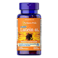 Натуральна добавка Puritan's Pride Lutein 40 mg with Zeaxanthin, 120 капсул CN12947 SP