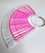 Наклейки для тіпс Total Beauty рожева