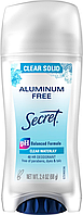 Дезодорант-антиперспірант гелевий Secret Aluminum Free Clear Waterlily 68гр (030772057834)