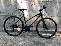 Городской велосипед Crosser XC 330 28" рама 14" оборудование SHIMANO узкие покрышки тормоза гидравлика Logan