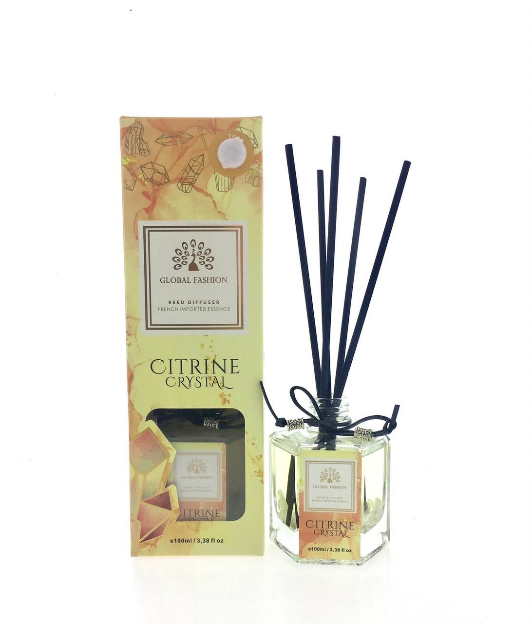 Аромадифузор для дому Global Fashion Citrine crysta 100 мл