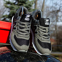 АКЦИЯ! Кроссовки New Balance 574 цвет хаки с черным