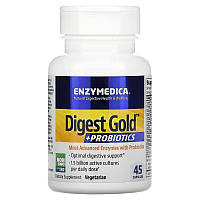 Натуральная добавка Enzymedica Digest Gold + Probiotics, 45 капсул DS