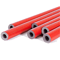Утеплитель для труб STANDARD ламинированный 18 х 6 мм. (красный)