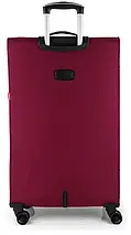 Середня валіза Gabol Zambia (L), 105 л (Burgundy) | Легка, Міцна, 4 колеса, Телескопічна ручка, TSA замок, фото 4