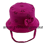 Оптом дитячі панамі 46, 48, 50, 52, 54 розмір муслін дитяча головні убори дитячі опт (ОП293), фото 2