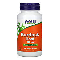 Корень лопуха NOW Burdock Root 430 mg (100 вега-капс)