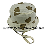 Оптом дитячі панамі 46, 48, 50, 52, 54 розмір муслін дитяча головні убори дитячі опт (ОП298), фото 2