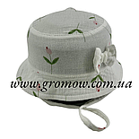 Оптом дитячі панамі 46, 48, 50, 52, 54 розмір муслін дитяча головні убори дитячі опт (ОП300), фото 3