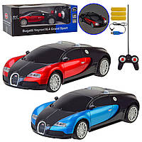 Машинка на радиоуправлении, , машинка на пульте управления Bugatti Veyron, 1:24, акумулятор